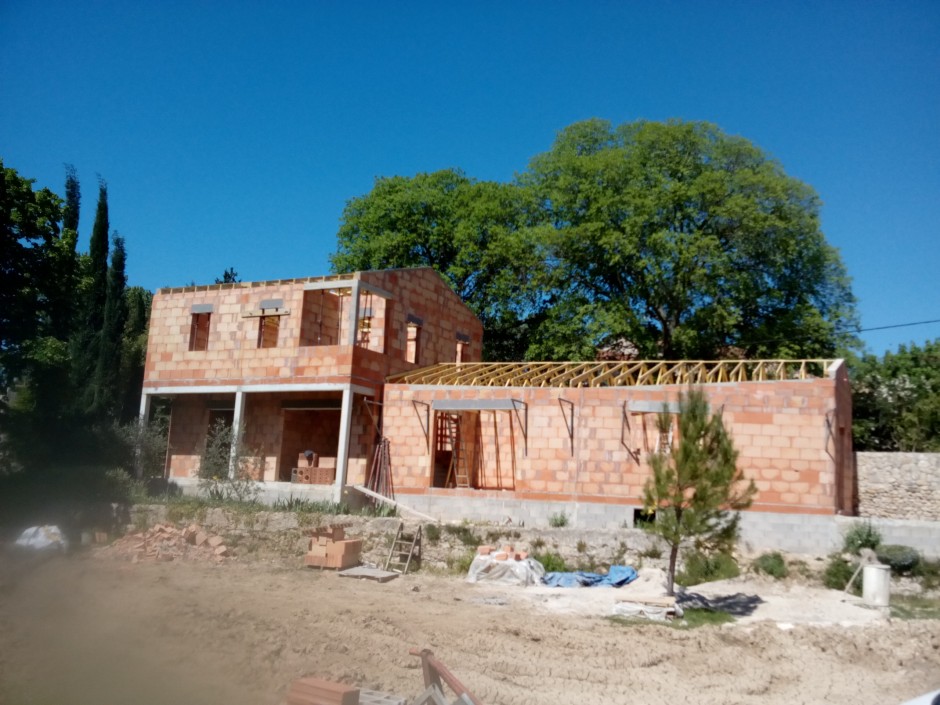 Construction d’une maison d’habitation sur la commune de Sauve (30)-12