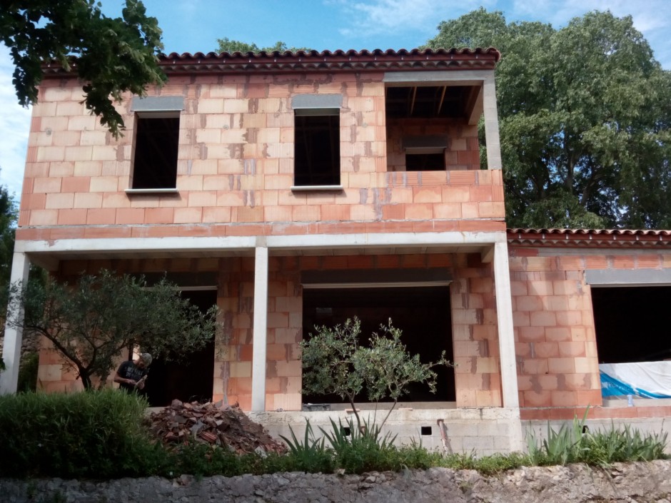 Construction d’une maison d’habitation sur la commune de Sauve (30)-13