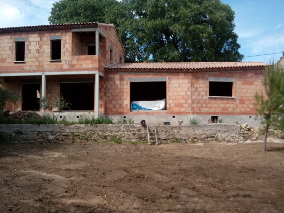 Construction d’une maison d’habitation sur la commune de Sauve (30)-15