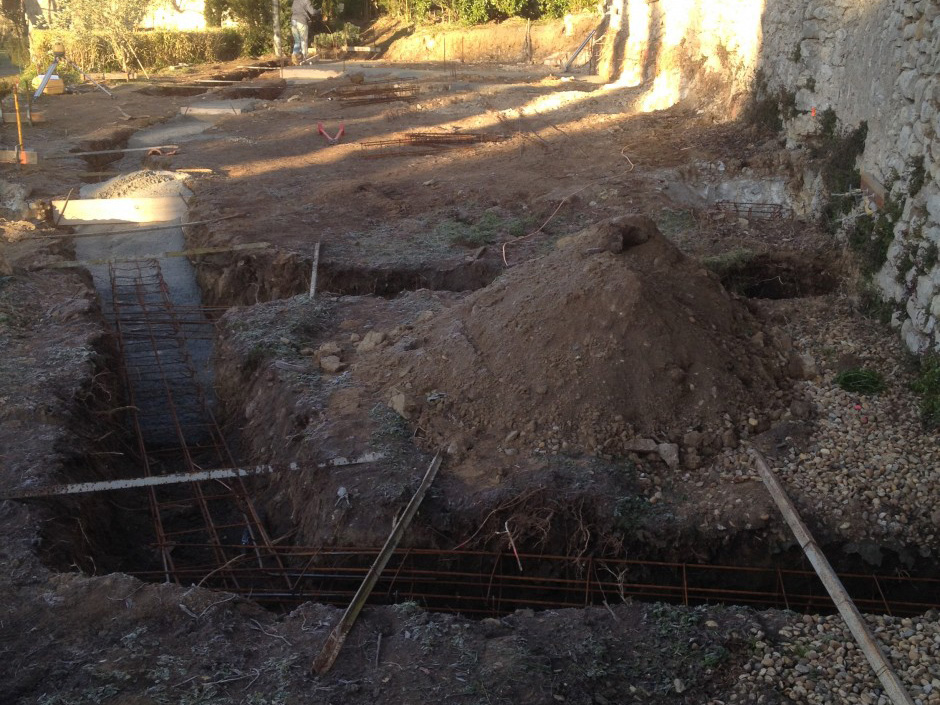 Construction d’une maison d’habitation sur la commune de Sauve (30)-2