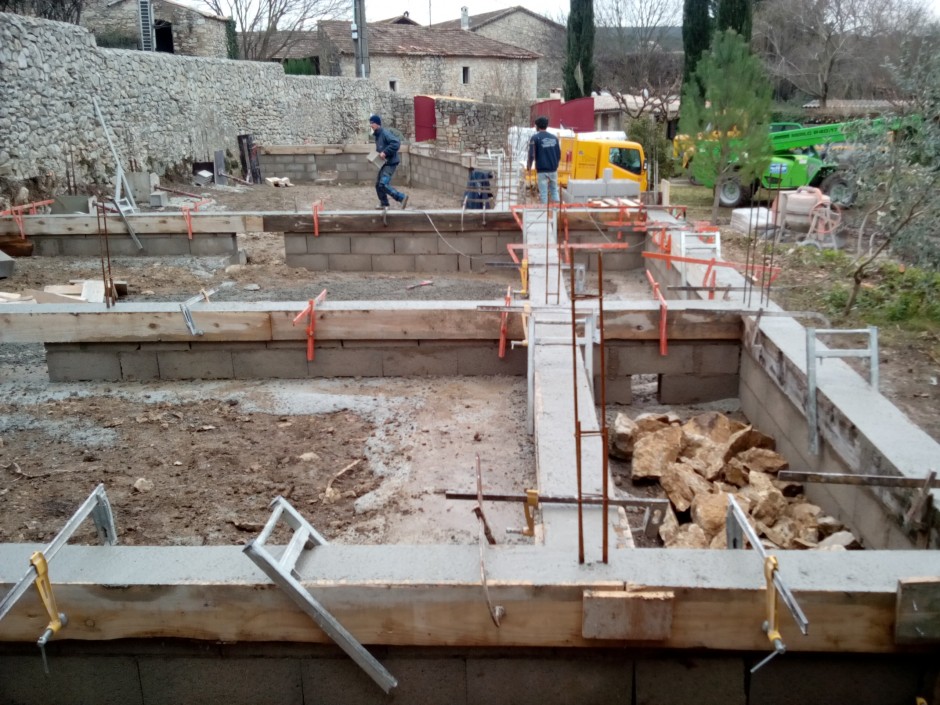 Construction d’une maison d’habitation sur la commune de Sauve (30)-5