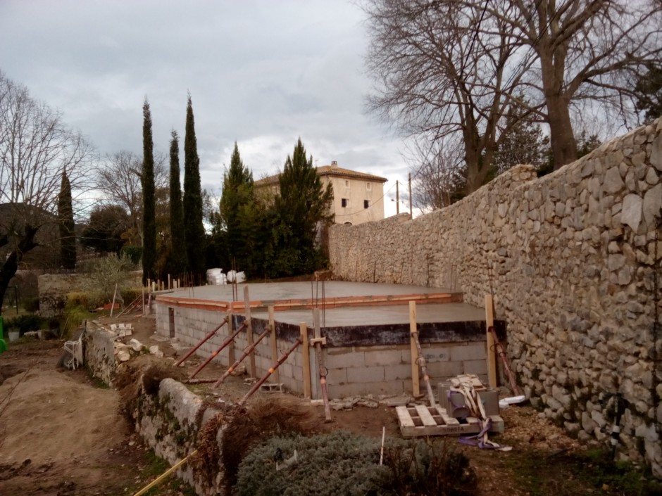 Construction d’une maison d’habitation sur la commune de Sauve (30)-7