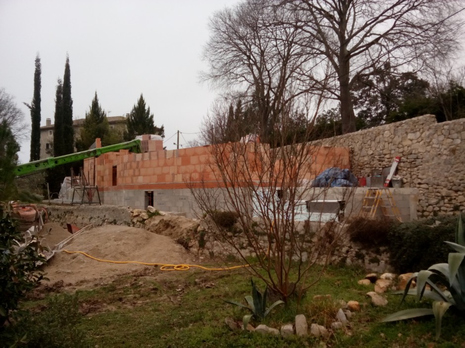 Construction d’une maison d’habitation sur la commune de Sauve (30)-8