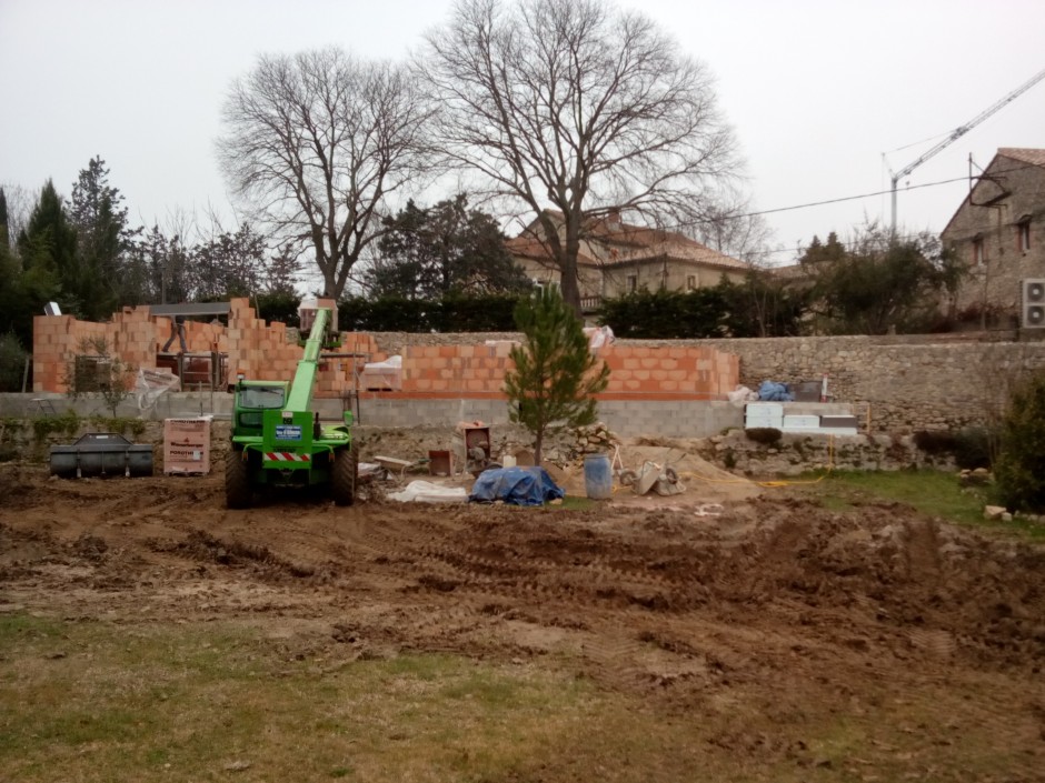 Construction d’une maison d’habitation sur la commune de Sauve (30)-9
