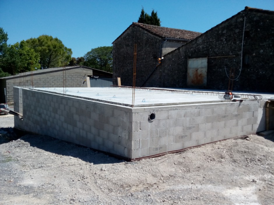 Extension de la cave vinicole-Domaine d’Aigues Belles à Brouzet les Quissac (30)-11
