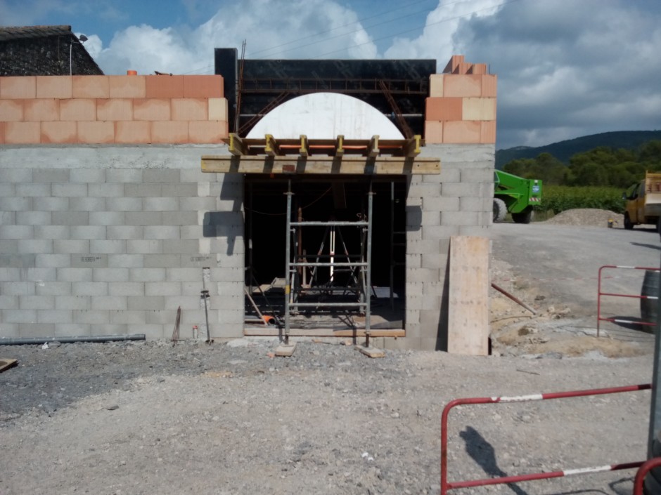 Extension de la cave vinicole-Domaine d’Aigues Belles à Brouzet les Quissac (30)-14
