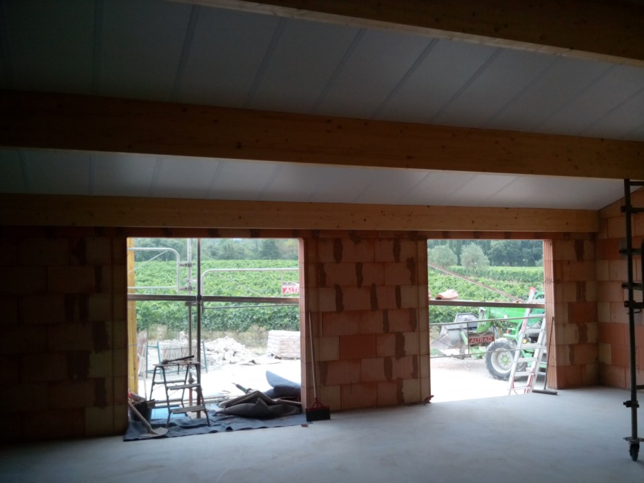 Extension de la cave vinicole-Domaine d’Aigues Belles à Brouzet les Quissac (30)-17