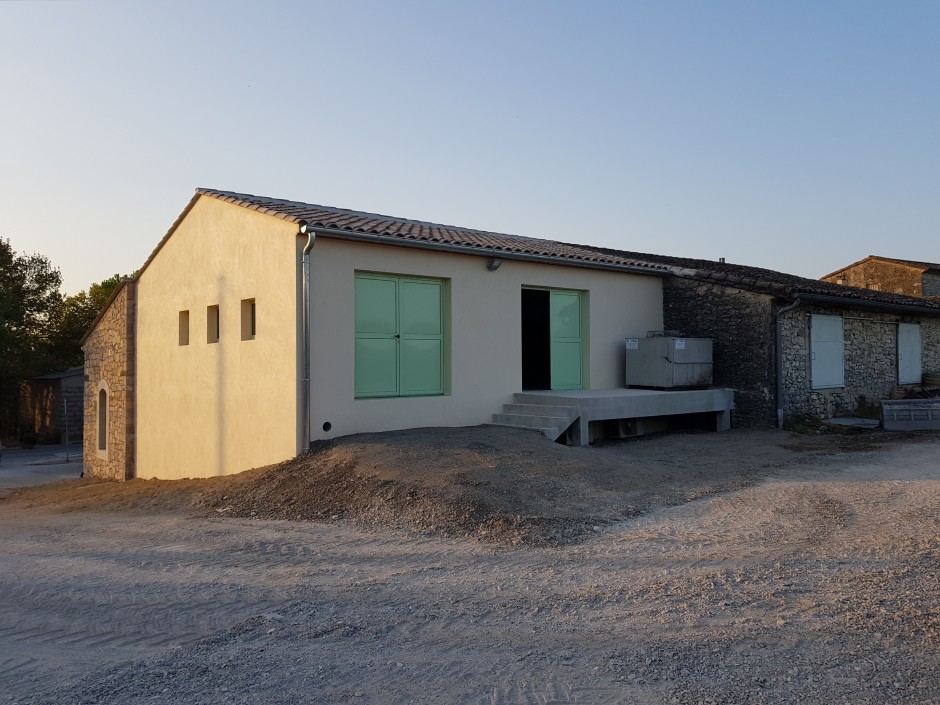Extension de la cave vinicole-Domaine d’Aigues Belles à Brouzet les Quissac (30)-19