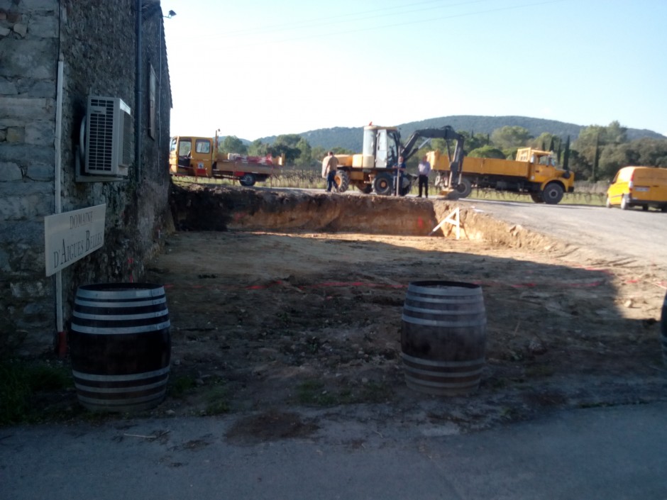 Extension de la cave vinicole-Domaine d’Aigues Belles à Brouzet les Quissac (30)-4